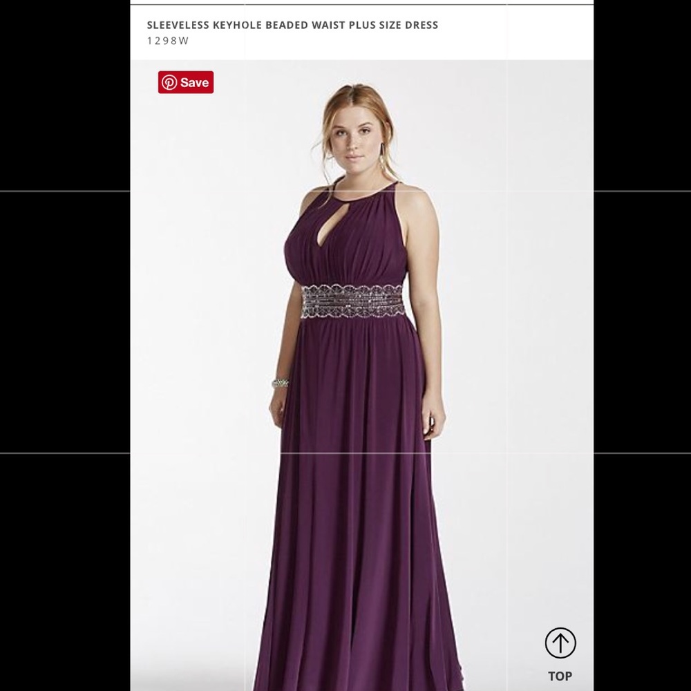 David’s Bridal Bridesmaid Dress